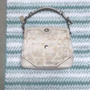 Off white Coach Purse